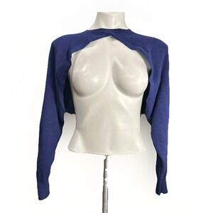 PurpleMaroon Bolero Sweater Shrug Cover Up Purple Size 2 (M/L)